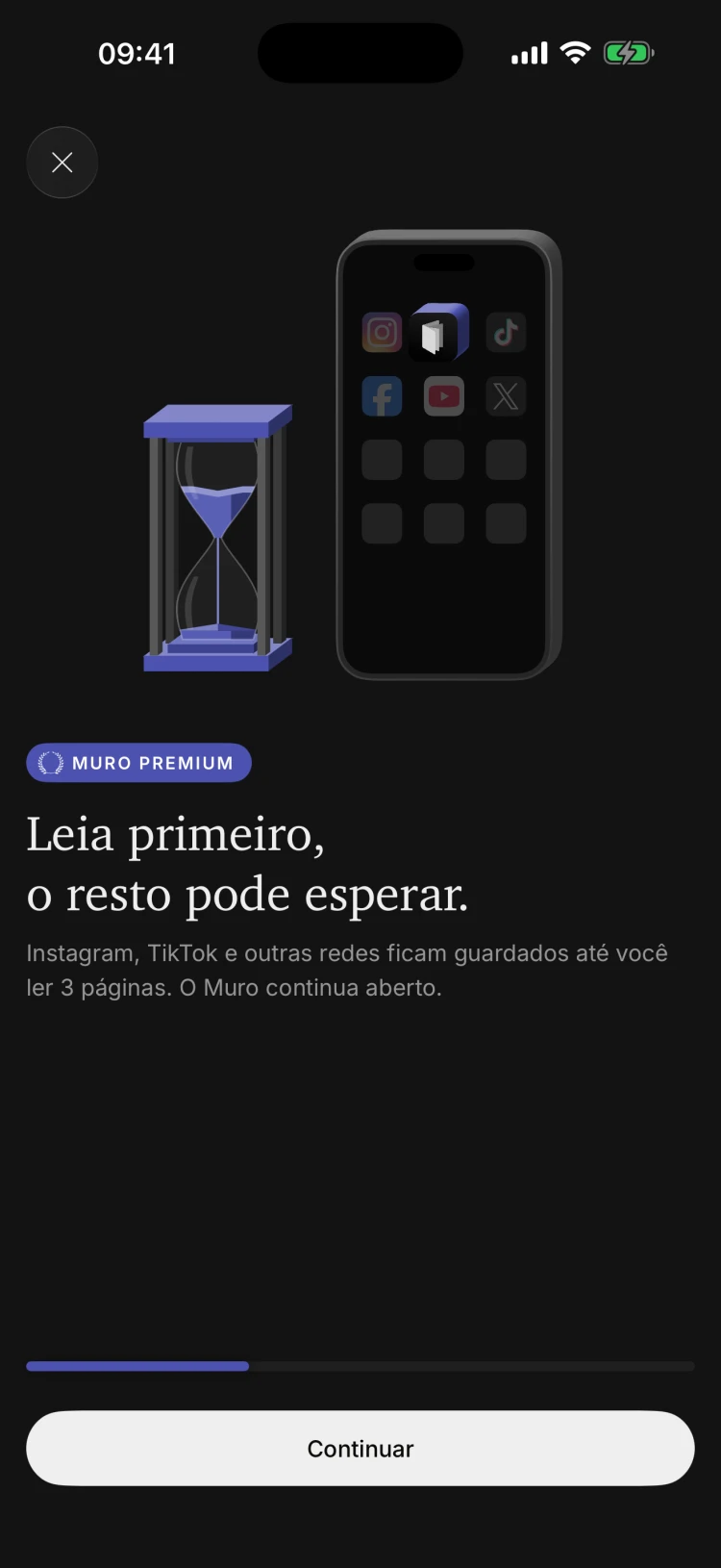 Foco: Instagram e TikTok guardados até você ler